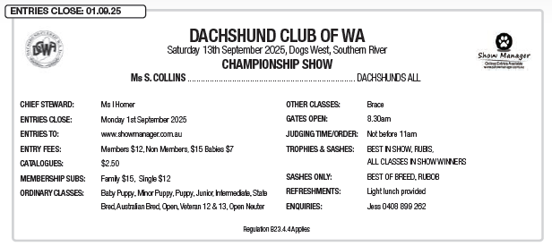 DCWA CHAMP 1309